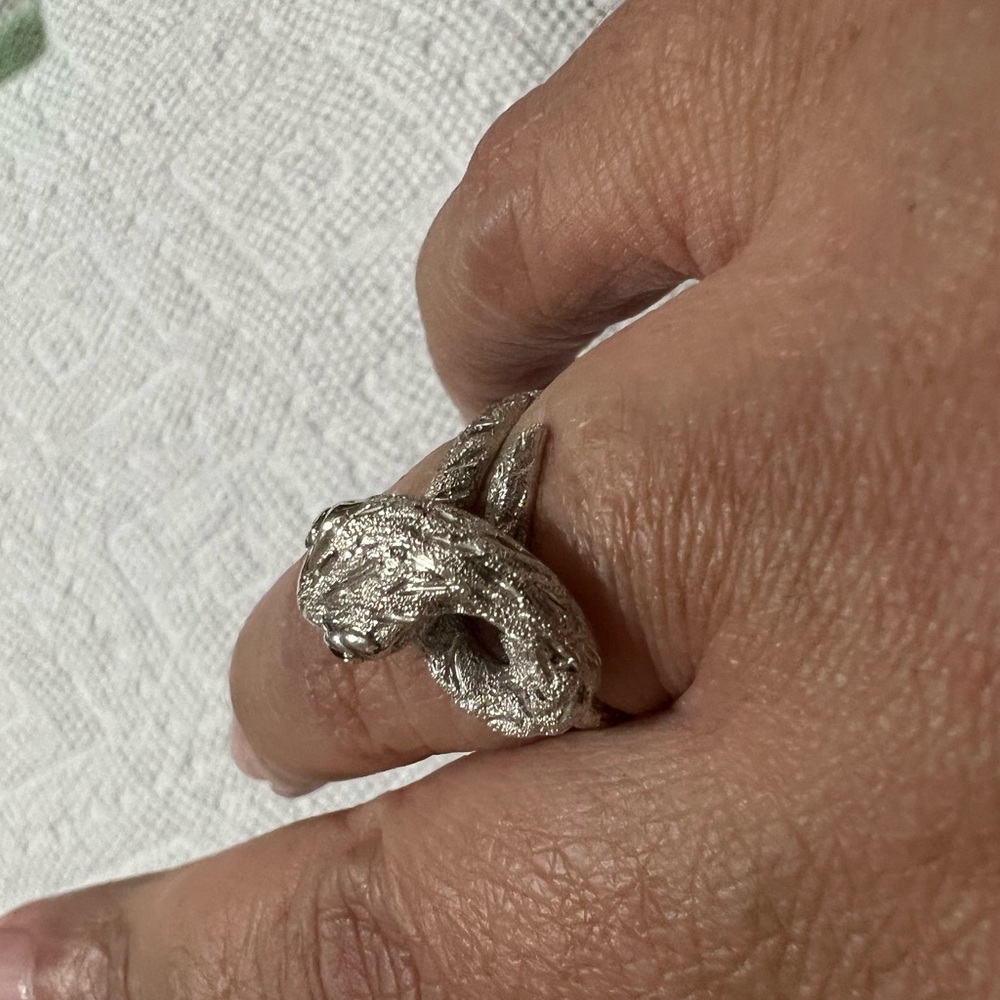Beautiful Silver Plated Ring - image 2